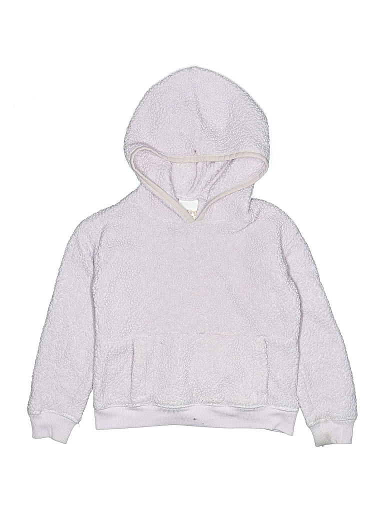 Pre-owned Jumping Beans Kids' Zip Up Hoodie In Silver
