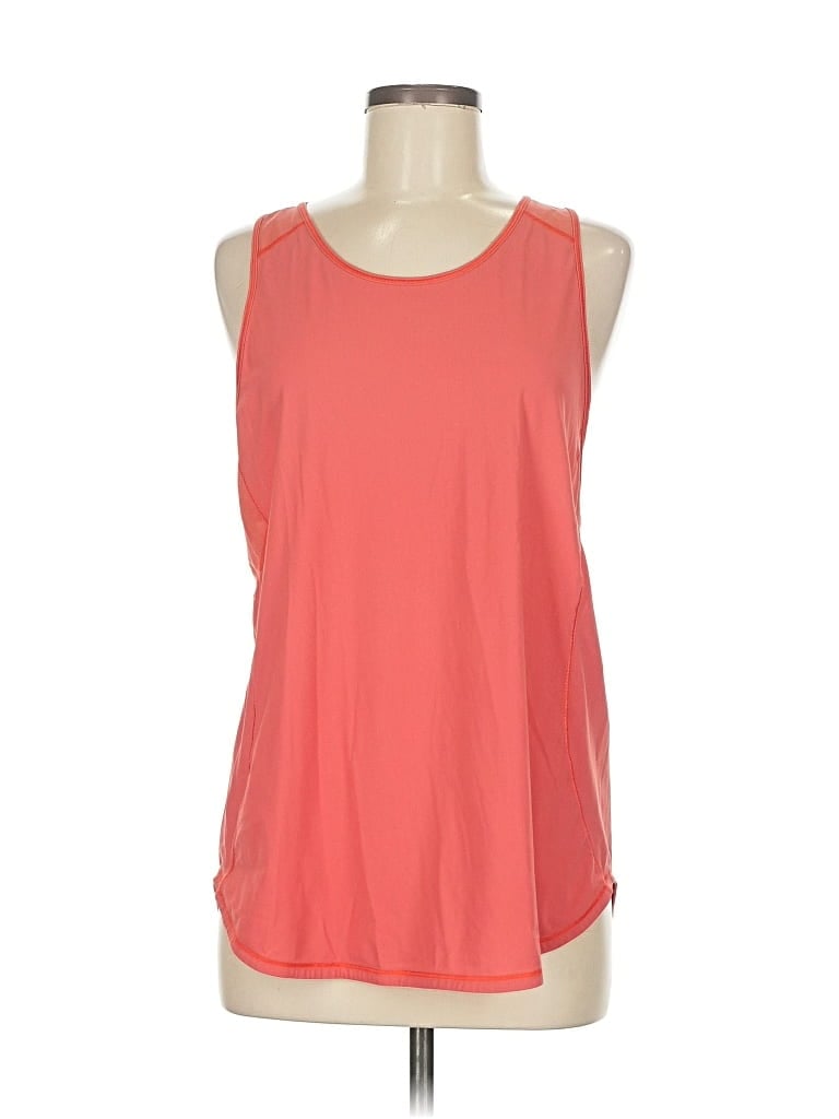 Pre-owned Lululemon Athletica Active Tank Top In Orange