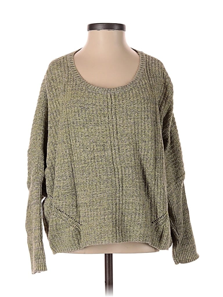 Pre-owned Moth Pullover Sweater In Green