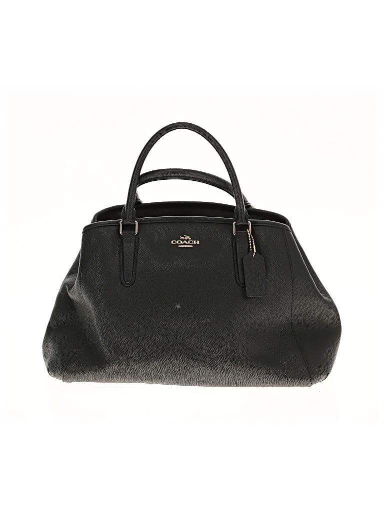 Pre-owned Coach Leather Hobo Bag In Blue