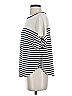 Max Studio Stripes Ivory Short Sleeve T-Shirt Size XS - photo 5
