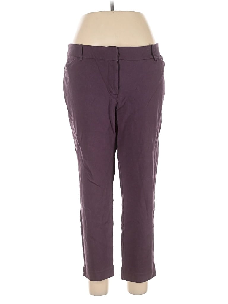 Pre-owned Liz Claiborne Active Pants In Purple