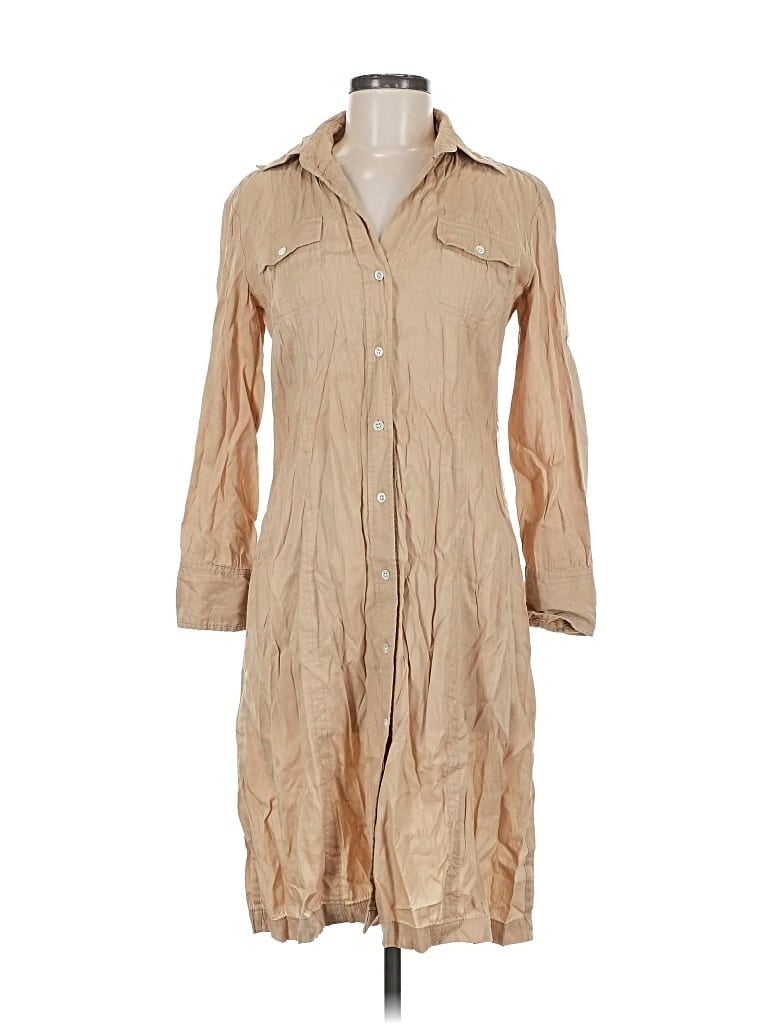 Pre-owned Theory Casual Dress In Brown