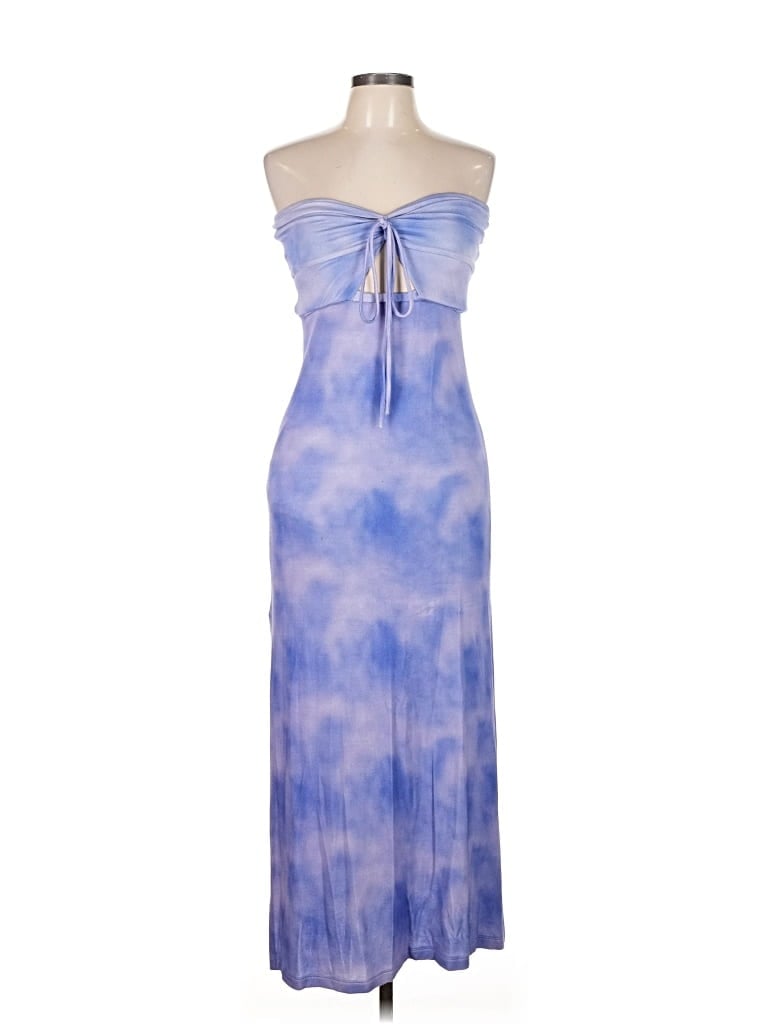 Pre-owned Vix By Paula Hermanny Cocktail Dress In Blue