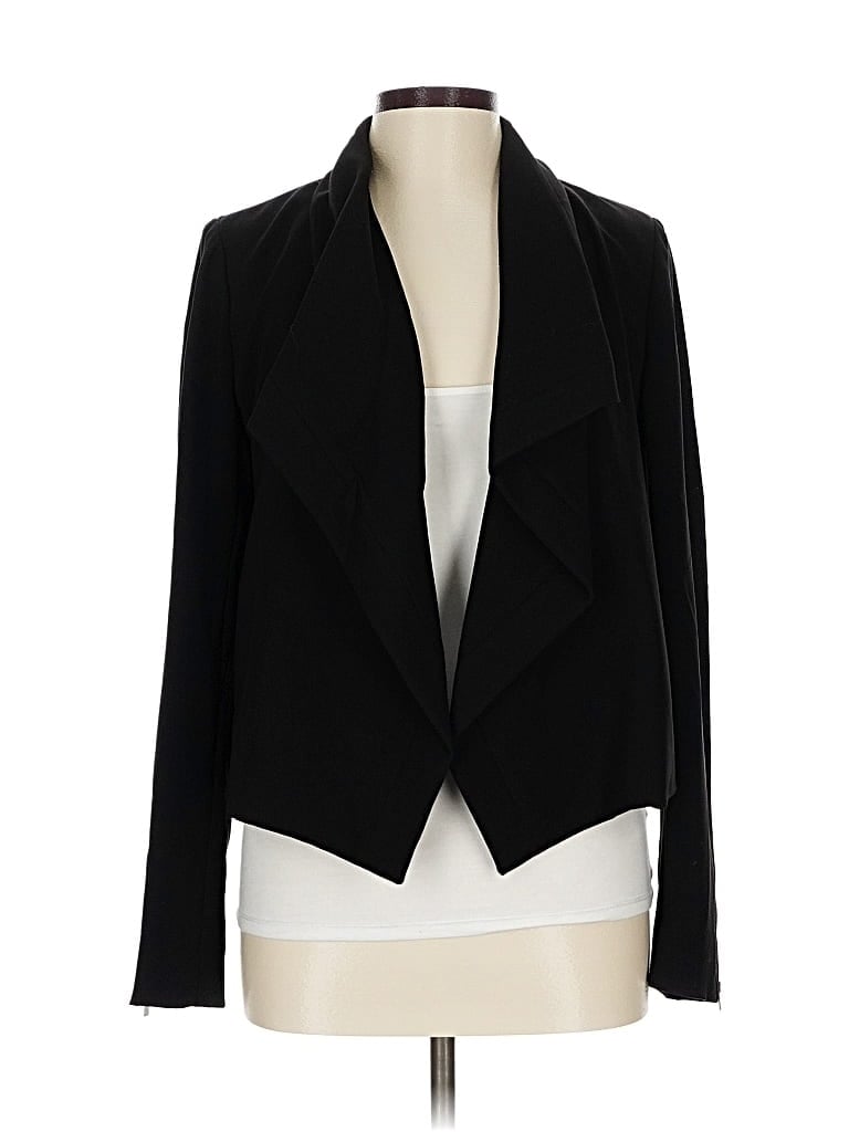 Pre-owned Diane Von Furstenberg Blazer Jacket In Black