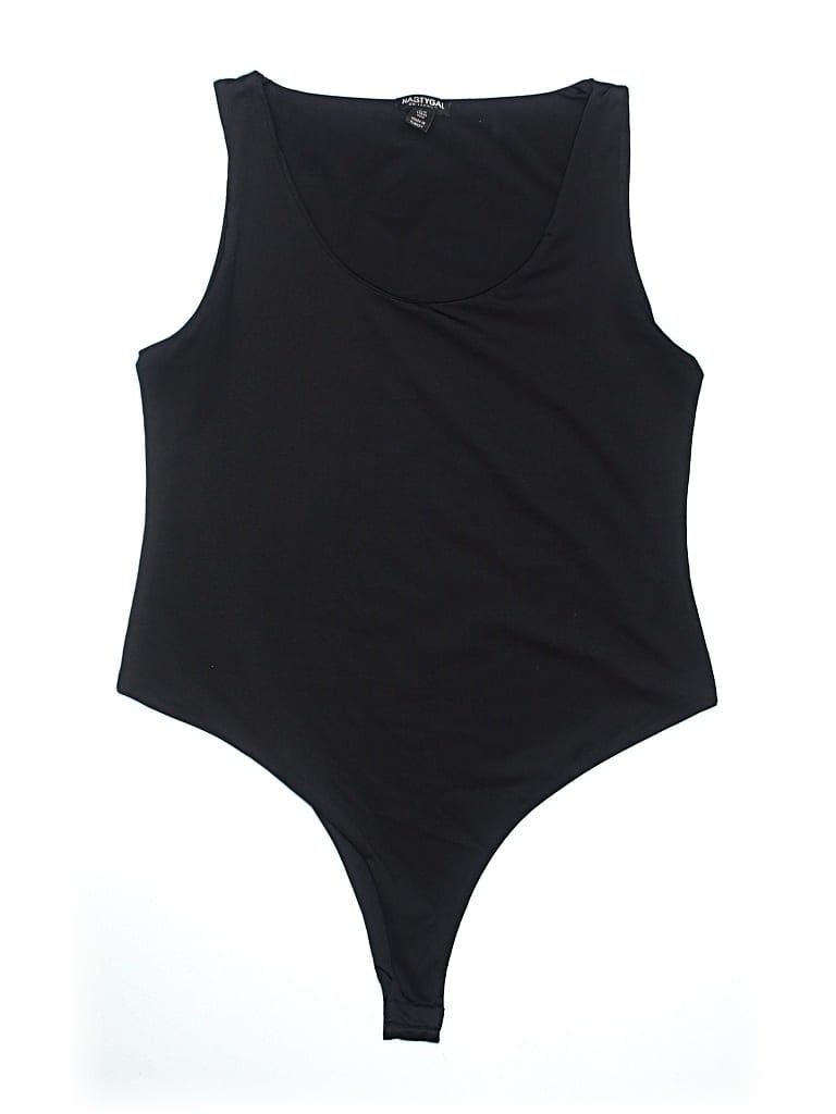 Pre-owned Nasty Gal Inc. Bodysuit In Black