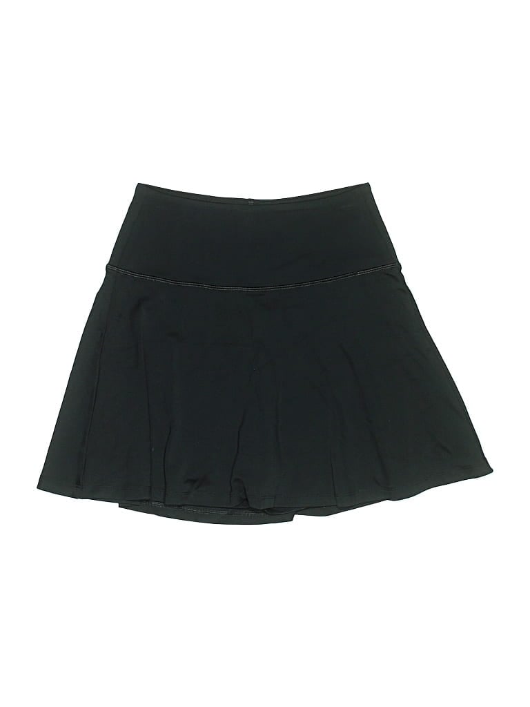 Pre-owned Girlfriend Collective Active Skort In Black