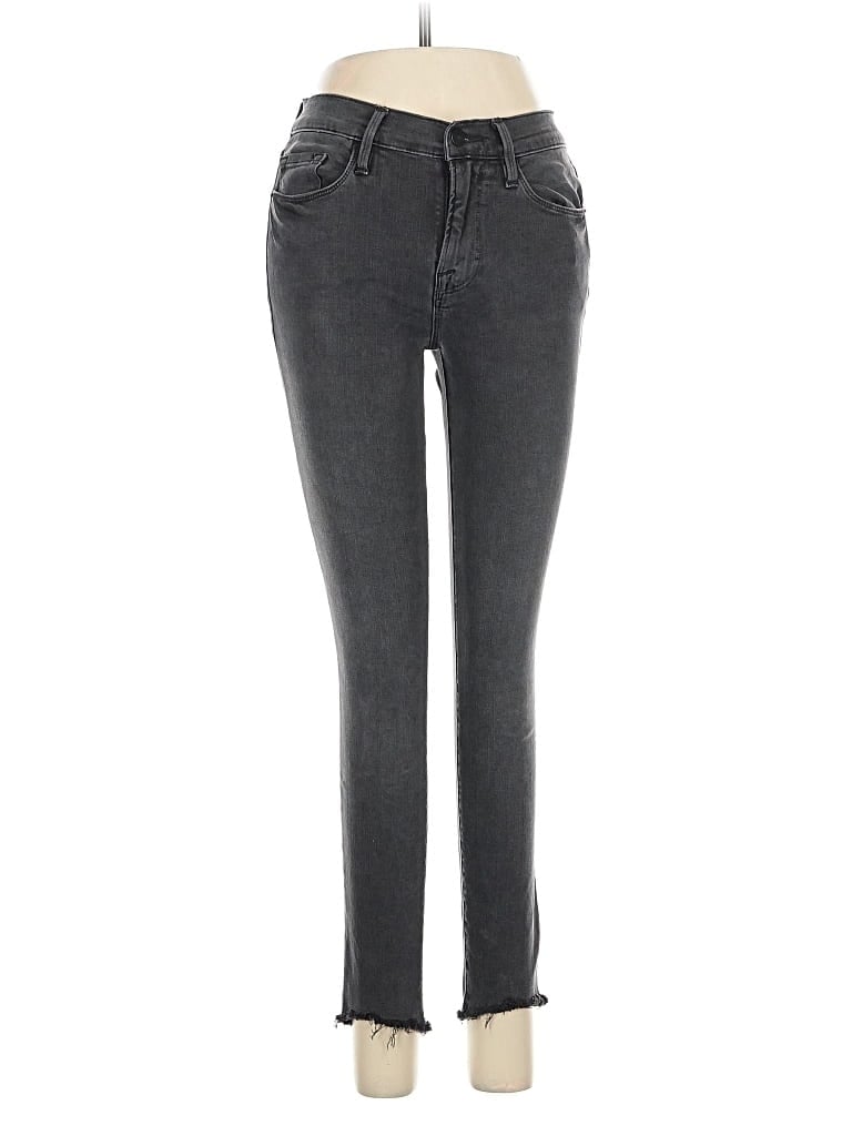 Pre-owned Frame Jeans In Gray