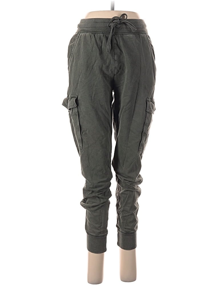 Pre-owned Aerie Cargo Pants In Green