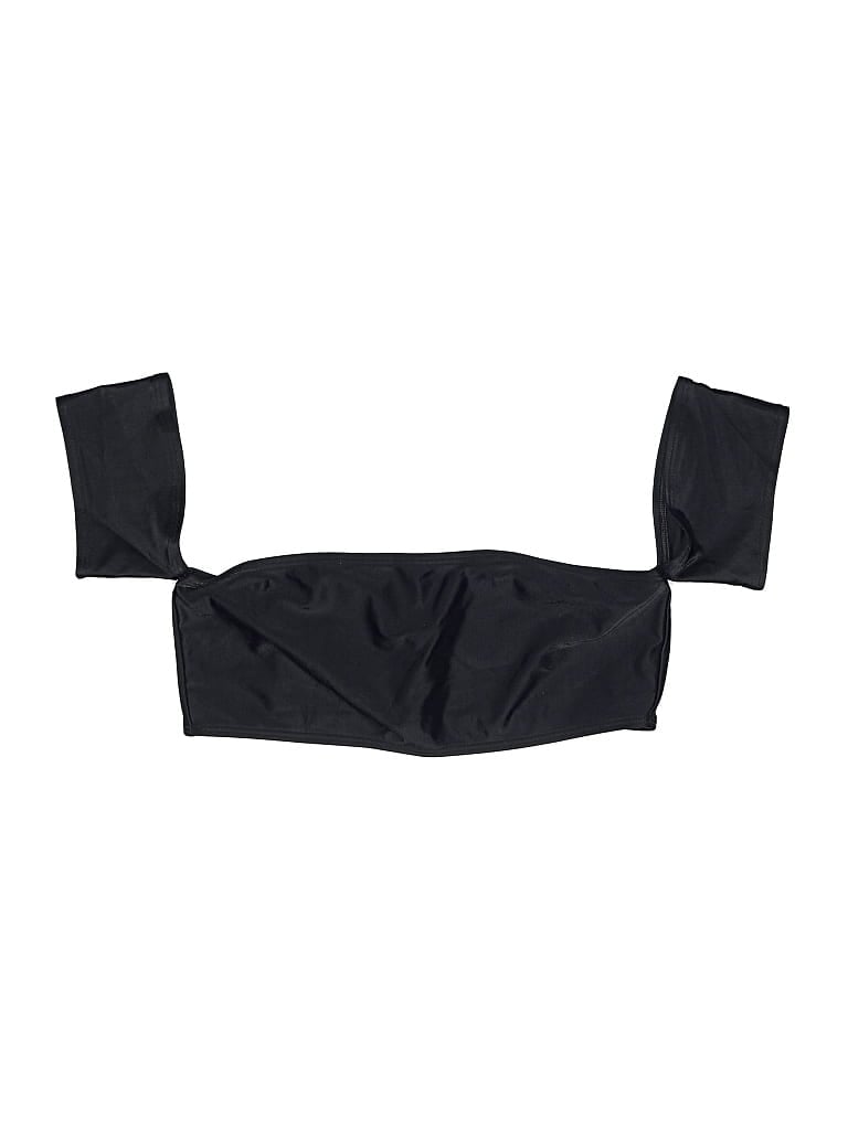 Pre-owned Aerie Swimsuit Top Black Swimwear