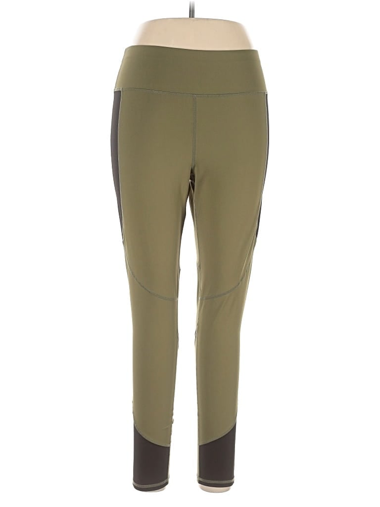 Pre-owned Shein Curve Active Pants In Green