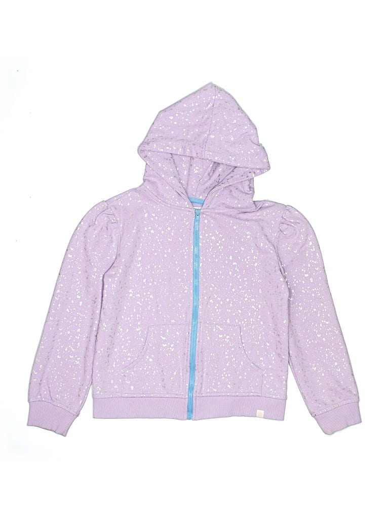 Pre-owned Sovereign Code Kids' Zip Up Hoodie In Purple