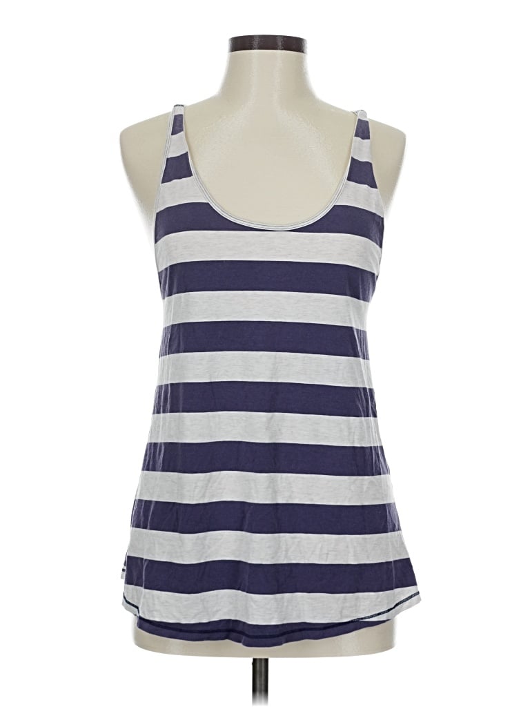 Pre-owned Lululemon Athletica Tank Top White Halter Neckline Tops