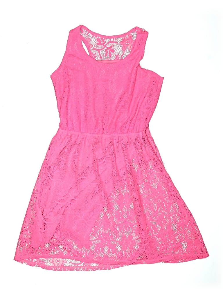 Pre-owned Cherokee Kids' Dress In Pink