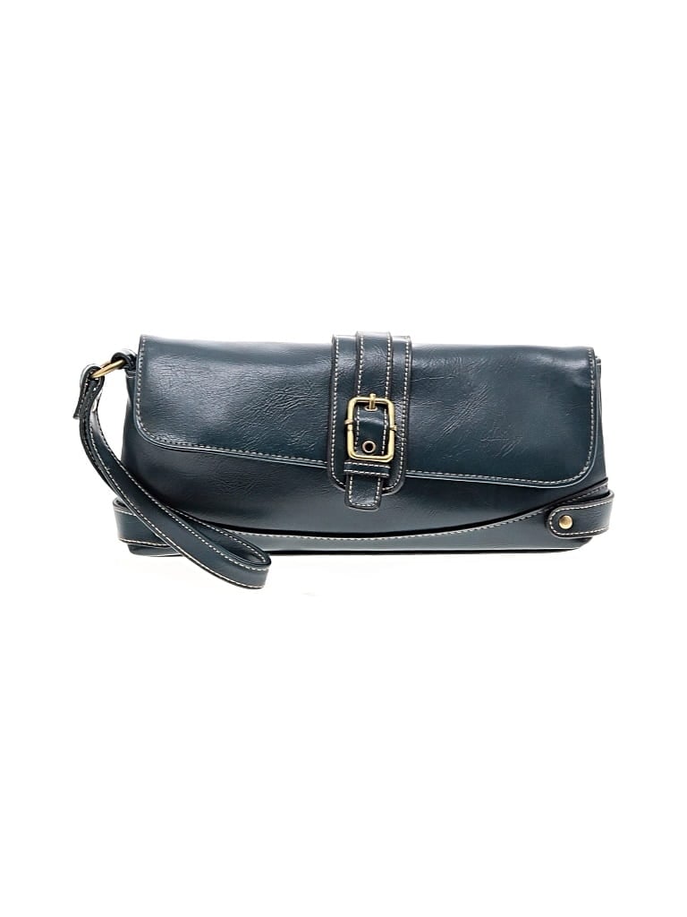 Pre-owned Unbranded Wristlet In Blue