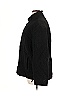 Gattinoni Solid Black Coat Size XL - photo 5