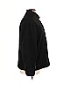 Gattinoni Solid Black Coat Size XL - photo 4