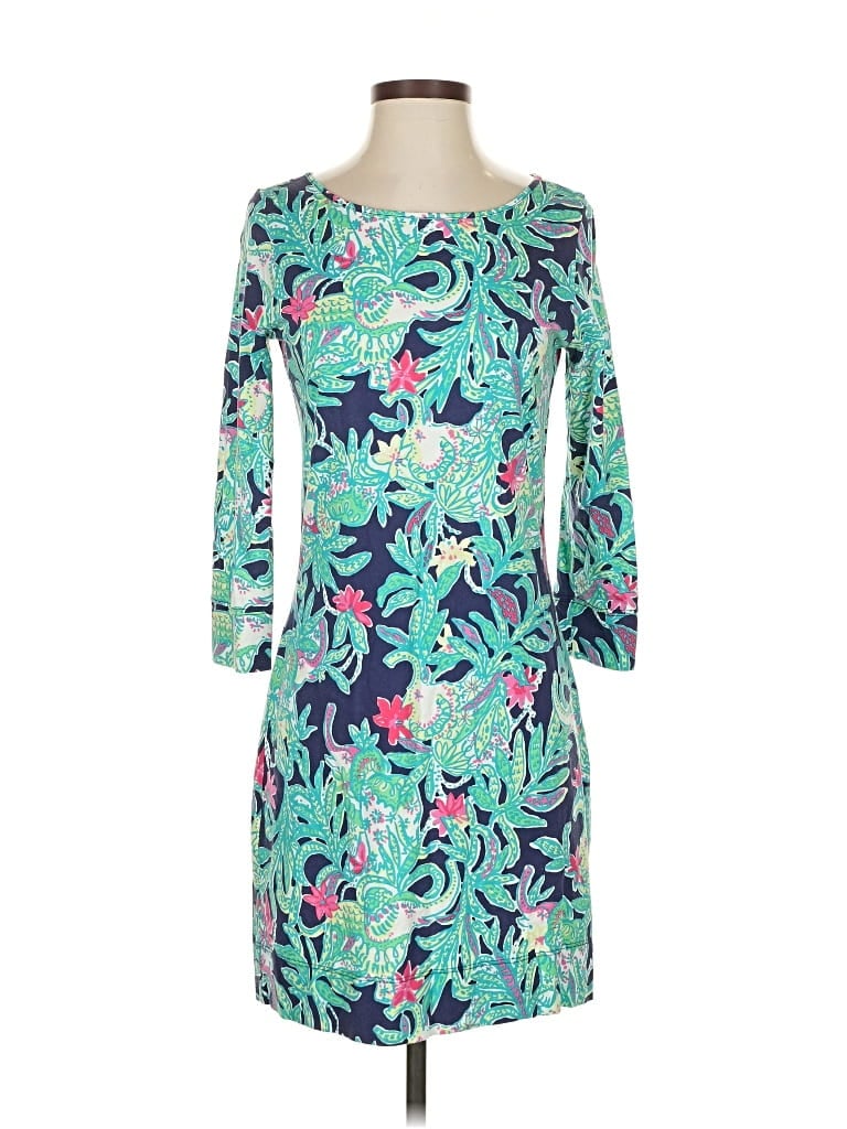 Pre-owned Lilly Pulitzer Casual Dress In Blue