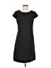 Perceptions Solid Black Casual Dress Size 6 - photo 1