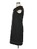 Perceptions Solid Black Casual Dress Size 6 - photo 5