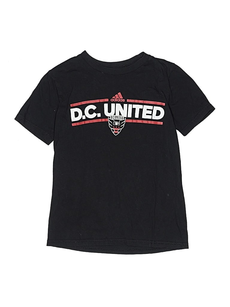 Pre-owned Adidas Originals Kids' Short Sleeve T-shirt In Black