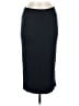 Leith Solid Black Casual Skirt Size M - photo 1