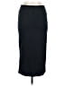 Leith Solid Black Casual Skirt Size M - photo 2
