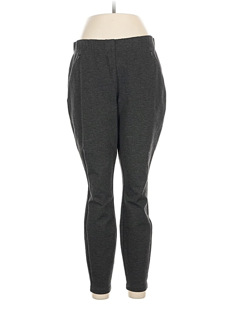 Pre-owned Jjill Active Pants In Gray