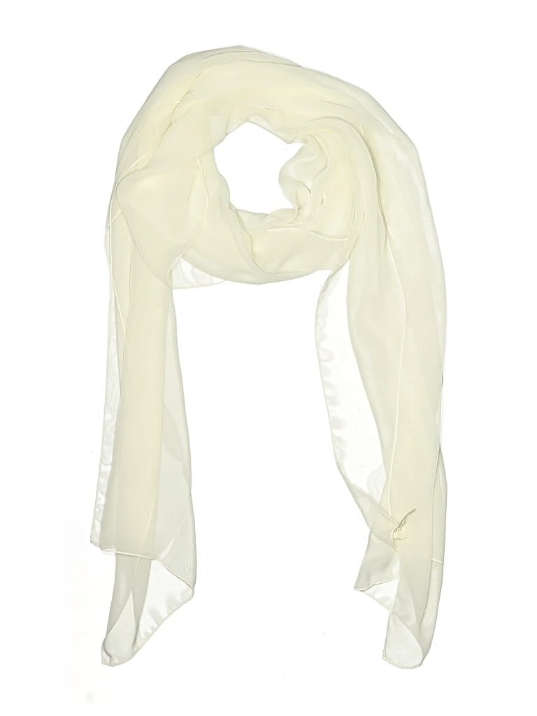 Pre-owned Unbranded Scarf In White