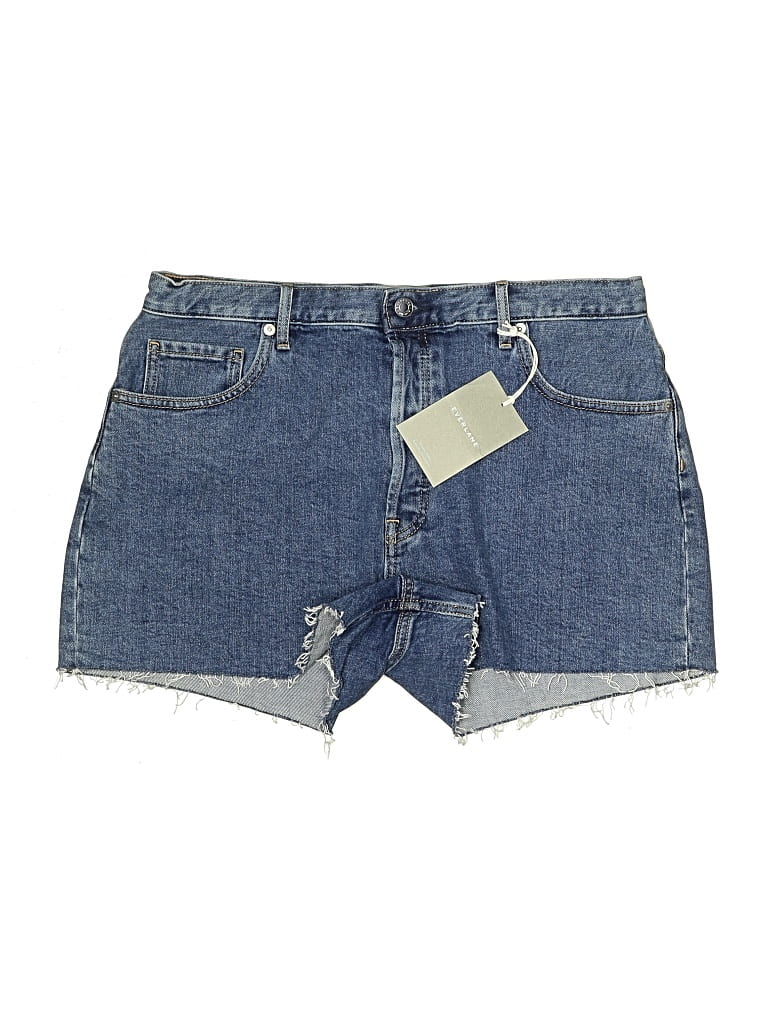 Pre-owned Everlane Denim Shorts In Blue