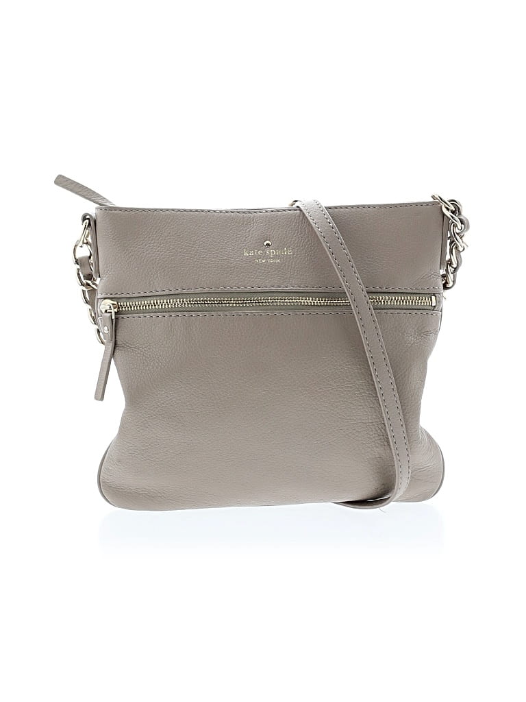 Pre-owned Kate Spade New York Leather Crossbody Bag In Brown