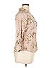 Zenobia Floral Tan 3/4 Sleeve Blouse Size 1X - photo 4