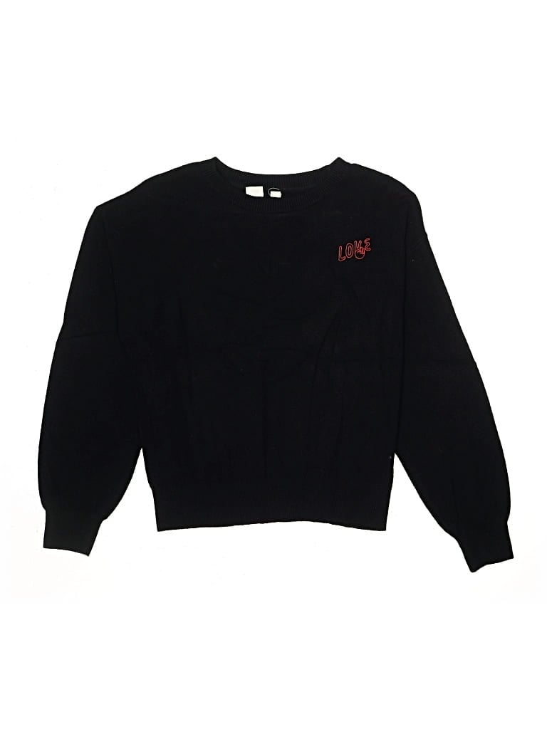 Pre-owned Gap Kids' Pullover Sweater In Black