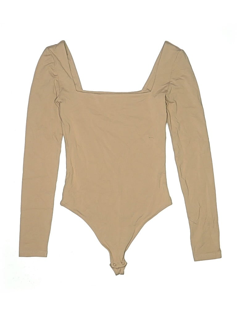 Pre-owned Babaton Bodysuit In Brown