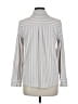 Thread & Supply Stripes Gray Long Sleeve Blouse Size L (petite) - photo 2