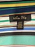 Melissa Paige Stripes Blue 3/4 Sleeve Blouse Size M - photo 6