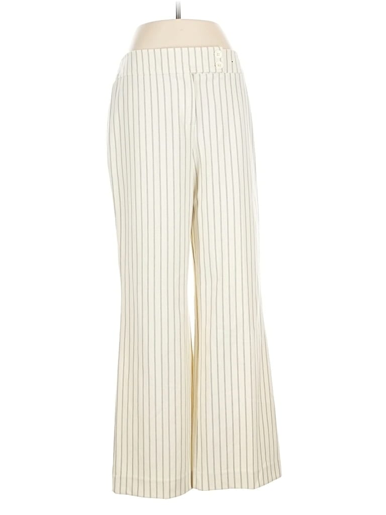 Pre-owned New York And Company Casual Pants In White