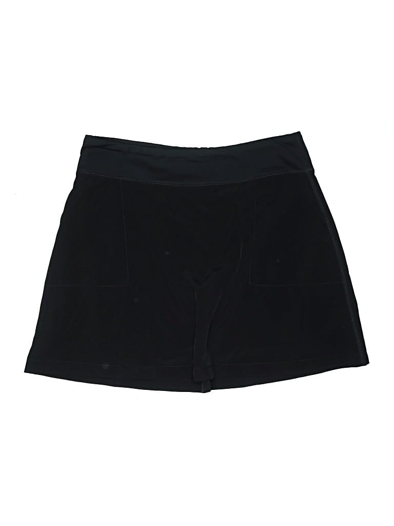 Pre-owned Lands' End Skort In Black