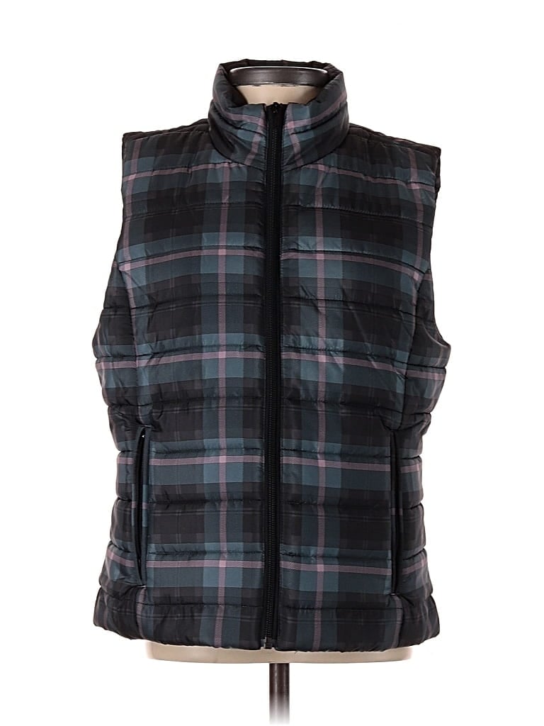 Pre-owned Ann Taylor Loft Outlet Vest In Black