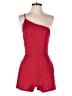 Crystal Sky Solid Red Romper Size S - photo 1