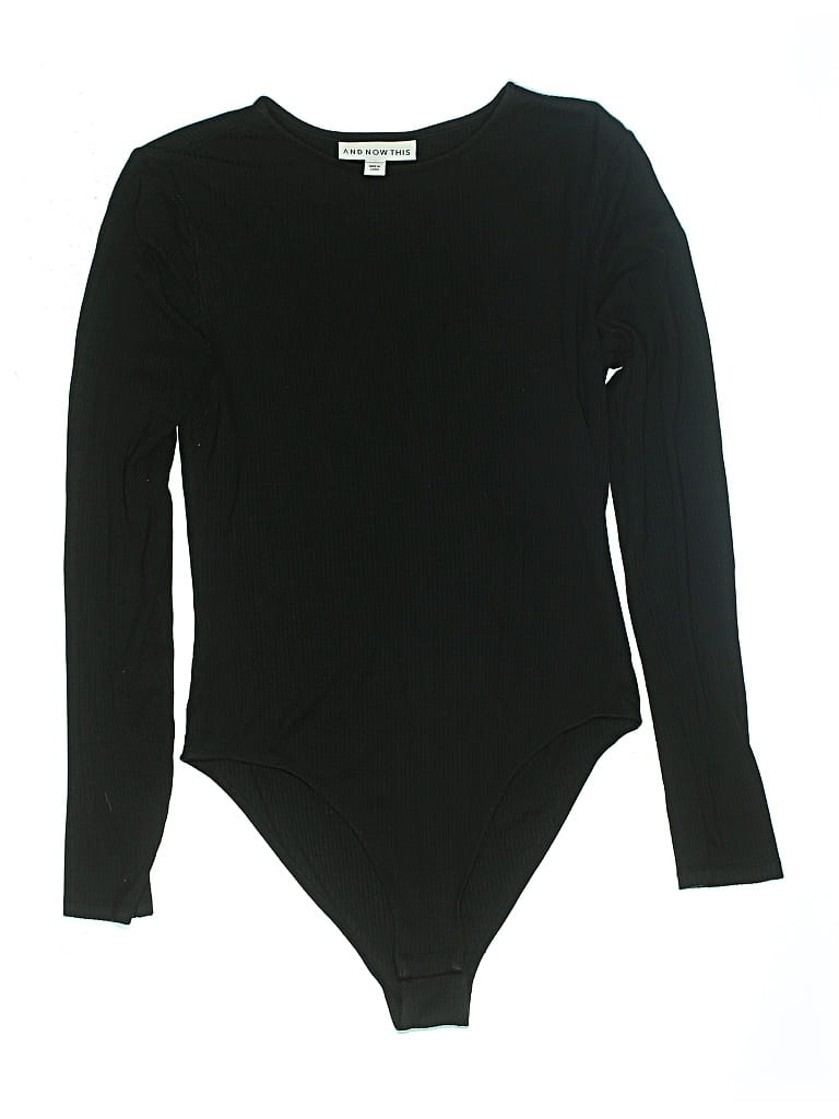 Pre-owned And Now This Bodysuit In Black