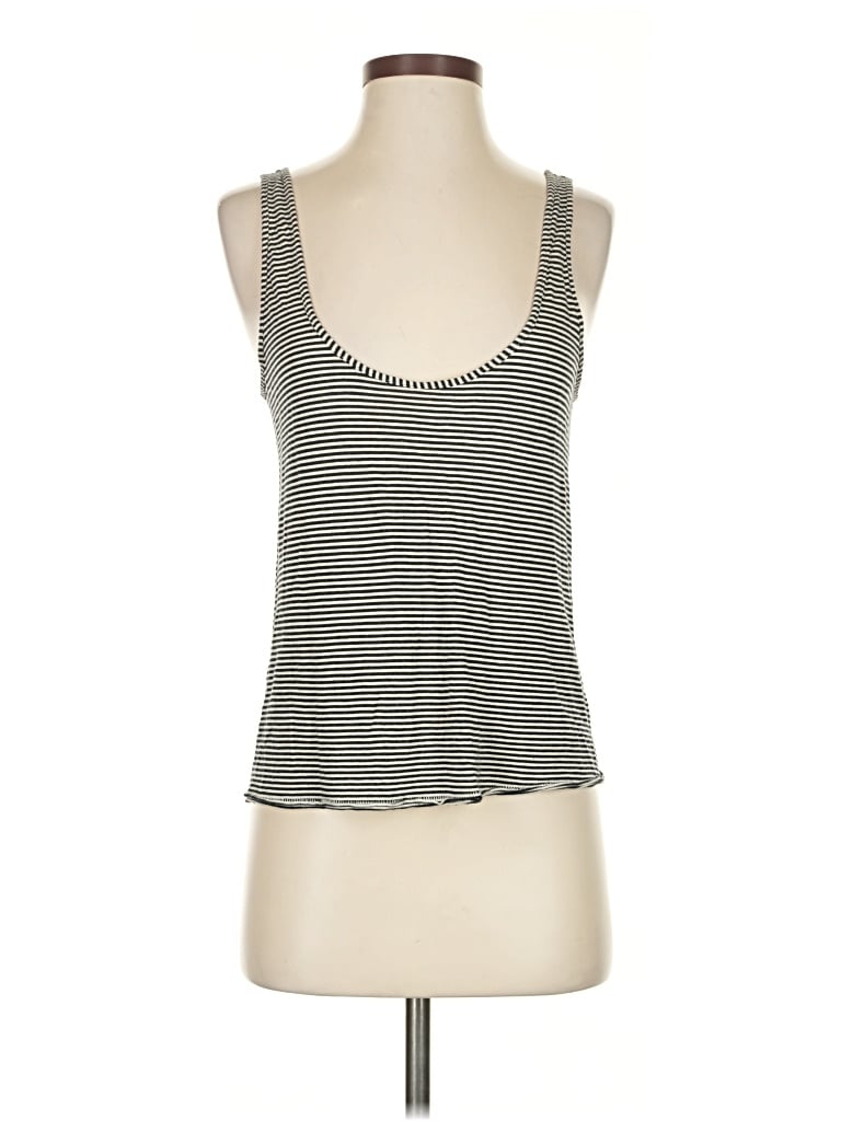 Pre-owned Rag & Bone Sleeveless Top Gray Scoop Neck Tops