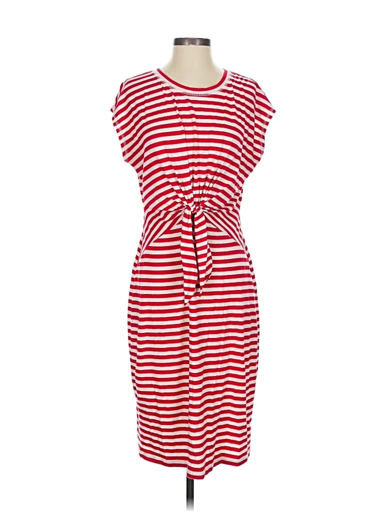 Pre-owned Liz Claiborne Casual Dress In Red
