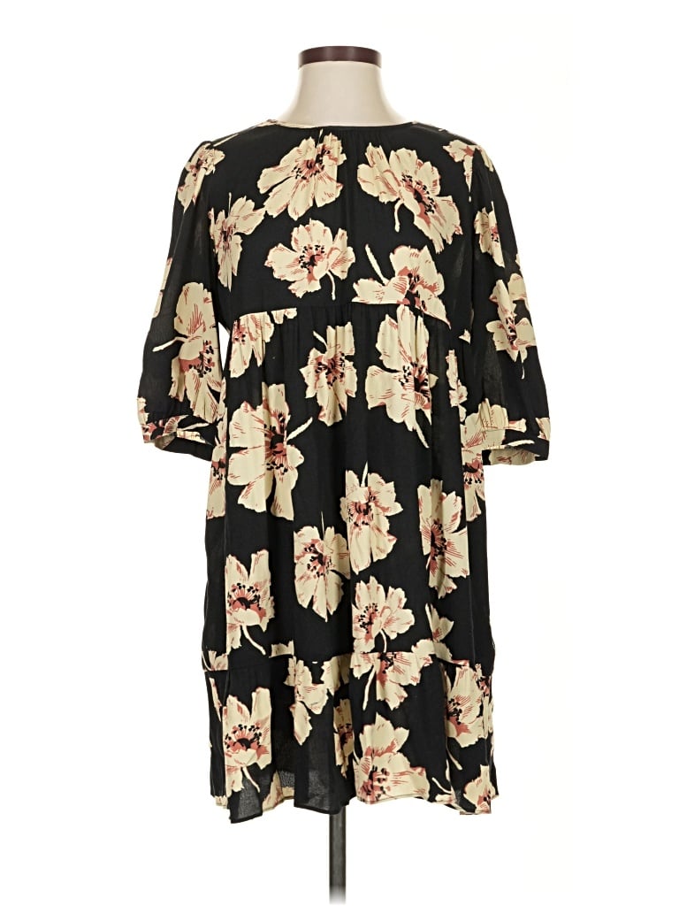 Pre-owned Ba&sh Casual Dress In Black