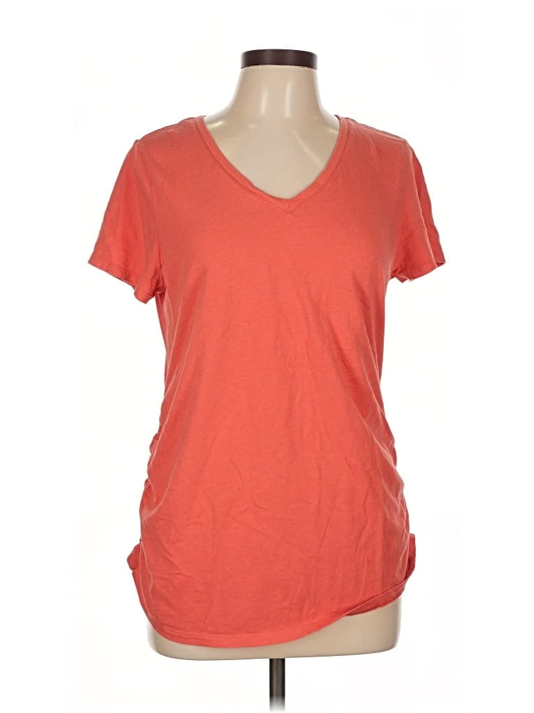 Pre-owned Isabel Short Sleeve T-shirt In Orange