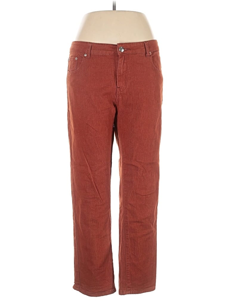 Pre-owned Victoria Beckham Jeans Jeans In Red