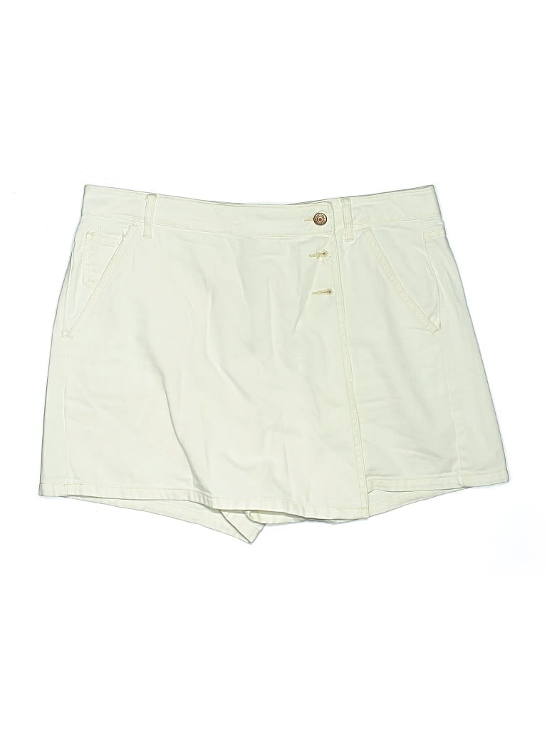 Pre-owned Gap Skort In White