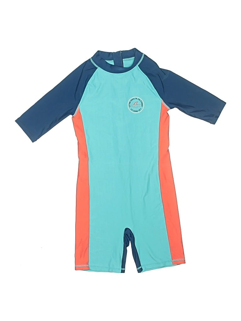 Pre-owned H&m Kids' Wetsuit In Blue