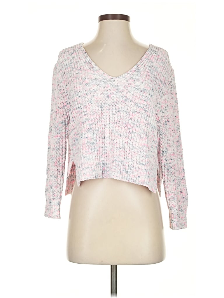 Pre-owned Express Pullover Sweater In Pink