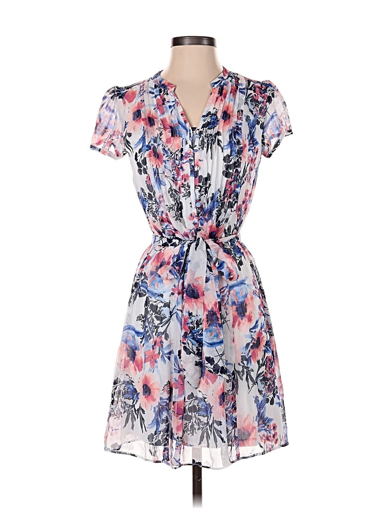 Pre-owned Msk Casual Dress In Blue